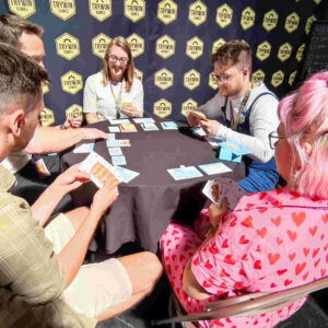 Playing Can't Go at the UKGE 2023 before the Kickstarter launch