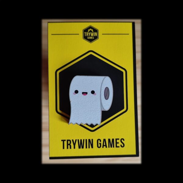 Pin Badge - Toilet Roll