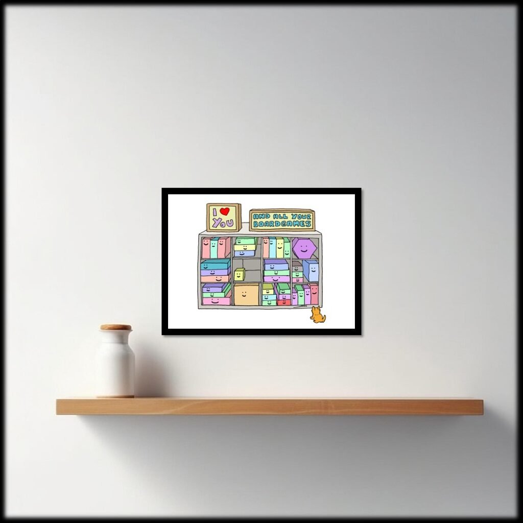 I Love You - A5 Art Print