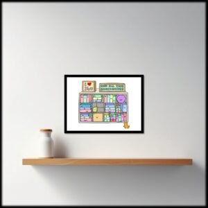 I Love You - A5 Art Print