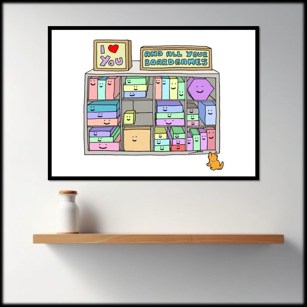 I Love You - A4 Art Print