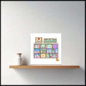 I Love You - 127mm Square Greetings Card